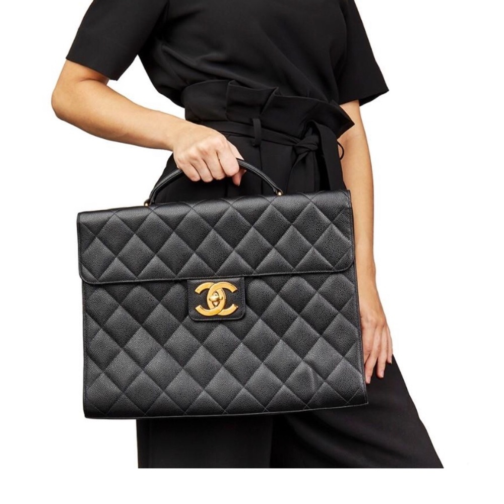 Chanel Caviar Jumbo XL Briefcase